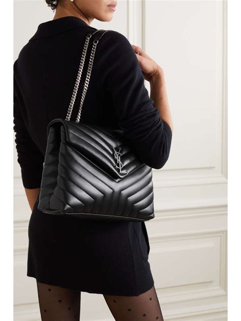 ysl leather bag care|ysl quilted shoulder bag.